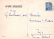 PASCUA CONEJO Vintage Tarjeta Postal CPSM #PBO478.ES - Pâques