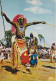 CONGO. BRAZZAVILLE ( ENVOYE DE). " DANSEURS  AFRICAINS ". ANNEE 1975 + TEXTE + TIMBRE - Brazzaville