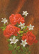 FLORES Vintage Tarjeta Postal CPSM #PAR913.ES - Flowers
