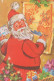 PAPÁ NOEL NAVIDAD Fiesta Vintage Tarjeta Postal CPSM #PAK705.ES - Kerstman