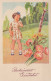 ENFANTS ENFANTS Scène S Paysages Vintage Carte Postale CPSMPF #PKG726.FR - Scenes & Landscapes