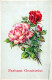 FLEURS Vintage Carte Postale CPA #PKE617.FR - Bloemen