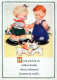 ENFANTS HUMOUR Vintage Carte Postale CPSM #PBV158.FR - Cartes Humoristiques