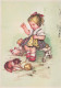 ENFANTS ENFANTS Scène S Paysages Vintage Postal CPSM #PBT560.FR - Scènes & Paysages