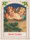 ANGE Noël Vintage Carte Postale CPSM #PBP416.FR - Angels