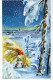 PÈRE NOËL Bonne Année Noël Vintage Carte Postale CPSM #PAU604.FR - Santa Claus