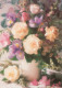 FLEURS Vintage Carte Postale CPSM #PAR734.FR - Flowers