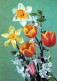 FLEURS Vintage Carte Postale CPSM #PAR313.FR - Bloemen