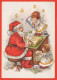 PÈRE NOËL ANGES NOËL Vintage Carte Postale CPSM #PAK771.FR - Kerstman