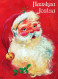 PÈRE NOËL NOËL Fêtes Voeux Vintage Carte Postale CPSM #PAJ803.FR - Santa Claus