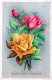 FLOWERS Vintage Postcard CPA #PKE615.GB - Fiori