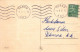 EASTER CHICKEN EGG Vintage Postcard CPA #PKE110.GB - Pasqua