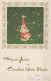 Happy New Year Christmas Vintage Postcard CPSMPF #PKD846.GB - Nouvel An