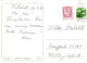 EASTER CHICKEN EGG Vintage Postcard CPSM #PBP168.GB - Easter