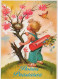 EASTER CHILDREN EGG Vintage Postcard CPSM #PBO286.GB - Ostern