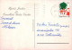 SANTA CLAUS Happy New Year Christmas Vintage Postcard CPSM #PBL240.GB - Santa Claus