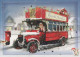 SANTA CLAUS Happy New Year Christmas Vintage Postcard CPSM #PBL035.GB - Kerstman