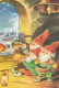 Happy New Year Christmas GNOME Vintage Postcard CPSM #PBB510.GB - New Year
