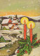Happy New Year Christmas CHURCH Vintage Postcard CPSM #PAY371.GB - Nieuwjaar