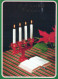 Happy New Year Christmas CANDLE Vintage Postcard CPSM #PAV933.GB - Nouvel An