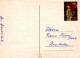 Happy New Year Christmas CANDLE Vintage Postcard CPSM #PAV449.GB - Año Nuevo