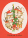 Happy New Year Christmas Vintage Postcard CPSM #PAU934.GB - New Year