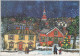 Happy New Year Christmas Vintage Postcard CPSM #PAT010.GB - Año Nuevo