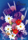 FLOWERS Vintage Postcard CPSM #PAR191.GB - Fleurs