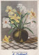 FLOWERS Vintage Postcard CPSM #PAR010.GB - Flowers