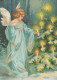 ANGEL CHRISTMAS Holidays Vintage Postcard CPSM #PAJ269.GB - Anges