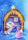ANGEL CHRISTMAS Holidays Vintage Postcard CPSM #PAH753.GB - Angels