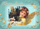 ANGEL CHRISTMAS Holidays Vintage Postcard CPSM #PAH254.GB - Anges
