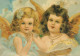 ANGEL CHRISTMAS Holidays Vintage Postcard CPSM #PAH382.GB - Anges