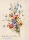 FIORI Vintage Cartolina CPSM #PBZ264.IT - Blumen