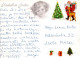 Vergine Maria Madonna Gesù Bambino Natale Religione Vintage Cartolina CPSM #PBP929.IT - Jungfräuliche Marie Und Madona