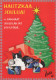 Buon Anno Natale Vintage Cartolina CPSM #PBN546.IT - Nieuwjaar