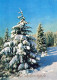 Buon Anno Natale Vintage Cartolina CPSM #PBN051.IT - Nieuwjaar