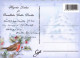 Buon Anno Natale UCCELLO Vintage Cartolina CPSM #PBM728.IT - Neujahr