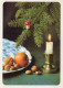 Buon Anno Natale CANDELA Vintage Cartolina CPSM #PBA795.IT - New Year
