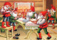 Buon Anno Natale GNOME Vintage Cartolina CPSM #PBA671.IT - New Year