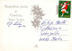 Buon Anno Natale CANDELA Vintage Cartolina CPSM #PBA355.IT - New Year