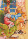 Buon Anno Natale BAMBINO Vintage Cartolina CPSM #PAY832.IT - New Year
