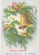 Buon Anno Natale BELL Vintage Cartolina CPSM #PAY637.IT - Nouvel An