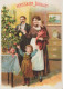 Buon Anno Natale BAMBINO Vintage Cartolina CPSM #PAY122.IT - New Year