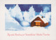 Buon Anno Natale Vintage Cartolina CPSM #PAV633.IT - Anno Nuovo