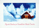 Buon Anno Natale Vintage Cartolina CPSM #PAV633.IT - Anno Nuovo