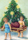 ANGELO Buon Anno Natale Vintage Cartolina CPSM #PAH879.IT - Engel