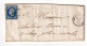 Lettre 1861 Arlanc Puy De Dôme Breviere Velay Fabricant De Dentelle - 1853-1860 Napoléon III