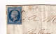 Lettre 1861 Arlanc Puy De Dôme Breviere Velay Fabricant De Dentelle - 1853-1860 Napoléon III