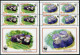 Aitutaki 533-536 Sheets/4, MNH. WWF 2002. Blue Lorikeets. - Aitutaki